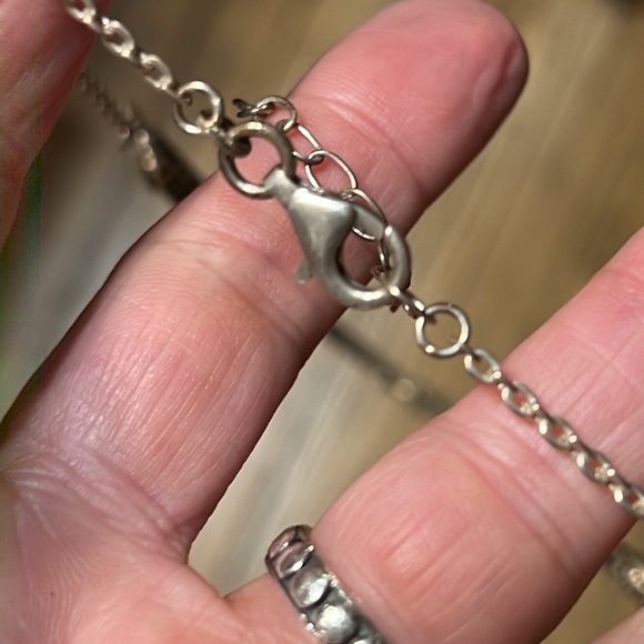 Multi Strand Silver Necklace - Picture 4 of 4